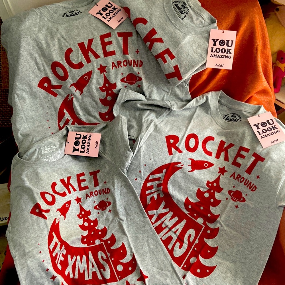 Christmas tees- bundle of 4 NWT
